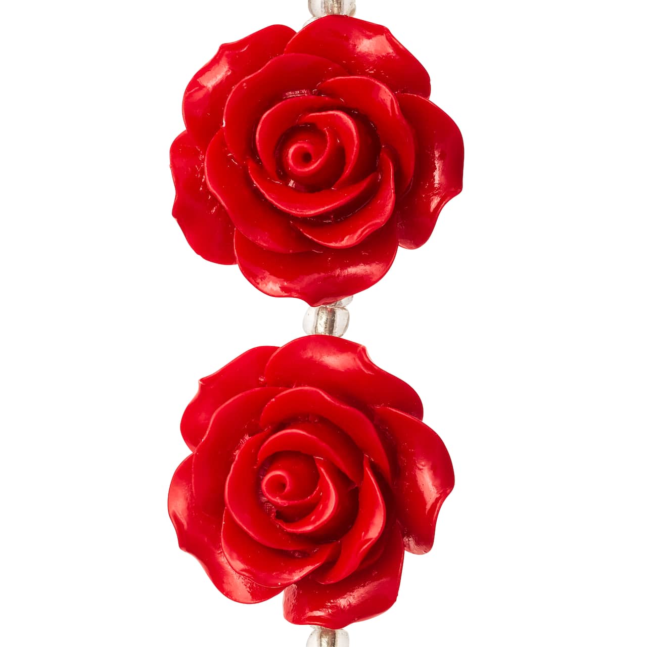 12 Packs: 4 ct. (48 total) Red Flower Quartzite Beads, 24mm by Bead Landing™